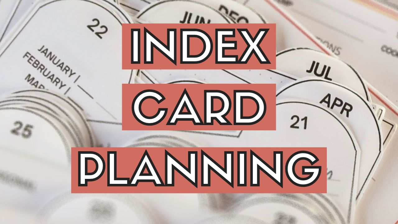 How I Plan 2023 with an Index Card System (Functional Planner